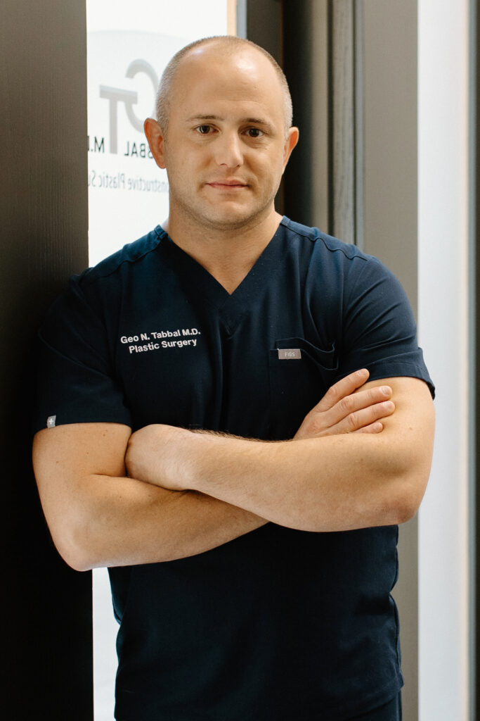 Doctor wearing scrubs